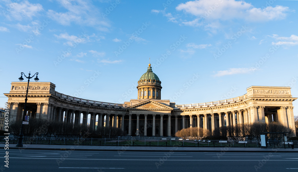 Morning light in Saint-Petersburg