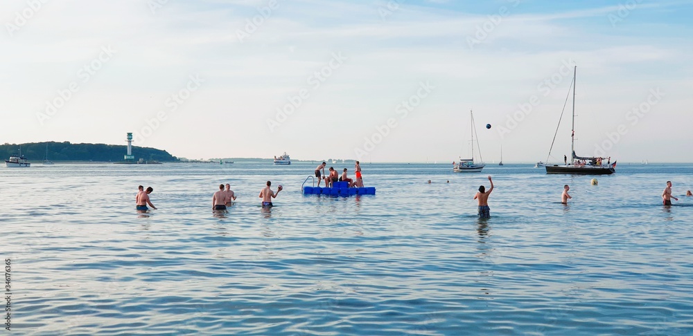 Naklejka premium Ferien Urlaub in Schleswig-Holstein