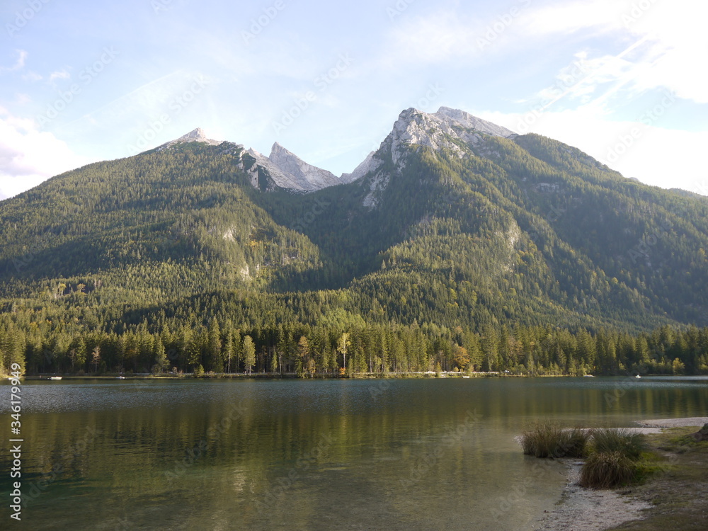 Fototapeta premium Bergwelten