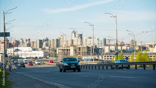 Traffic in the Kyiv City