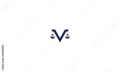 v, v icon, scale, law