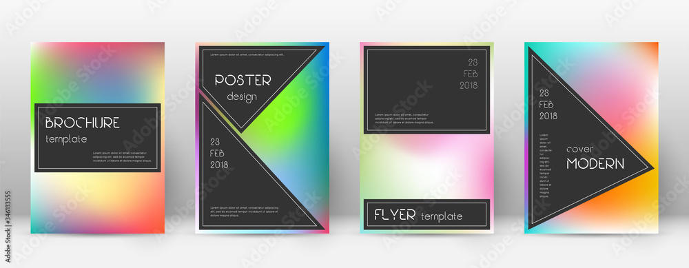 Flyer layout. Black classy template for Brochure, Flyer layout. Black classy template for Brochure,
