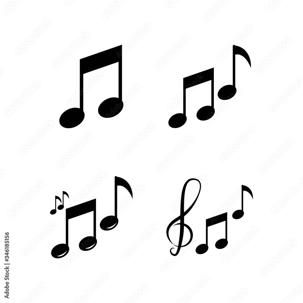 Musical note icon Musical note icon