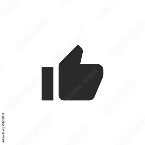 Like icon. Thumbs up symbol modern, simple, vector, icon for website design, mobile app, ui. Vector Illustration