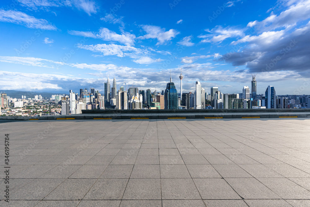 Obraz premium city skyline