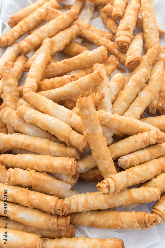Turkish Fried Feta Rolls, or 'Cigarette' Pastries. Sigara Böreği (Turkish Cheese Rolls) Turkish Fried Feta Rolls, or 'Cigarette' Pastries. Sigara Böreği (Turkish Cheese Rolls)