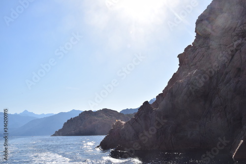 Mer et rochets de Corse photo