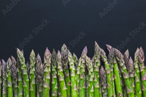 Asparagus below