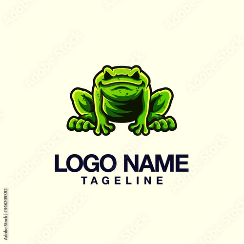 frog logo design