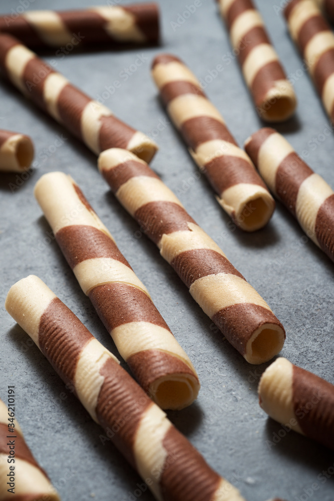 Wafer rolls view Wafer rolls view