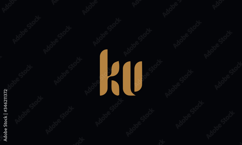 KV Letter Logo Design Template Vector illustration KV Letter Logo Design Template Vector illustration