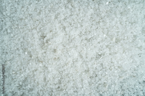 white crystalline salt background
