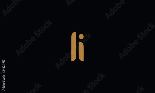 LI Letter Logo Design Template Vector illustration