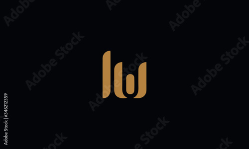 LW Letter Logo Design Template Vector illustration
