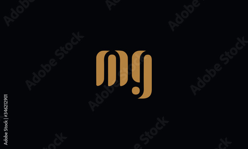 MG Letter Logo Design Template Vector illustration