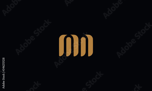 MN Letter Logo Design Template Vector illustration