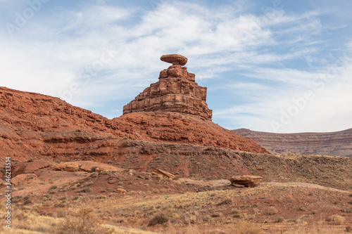 Mexican Hat Rock Formation in USA © Michał Adamowski