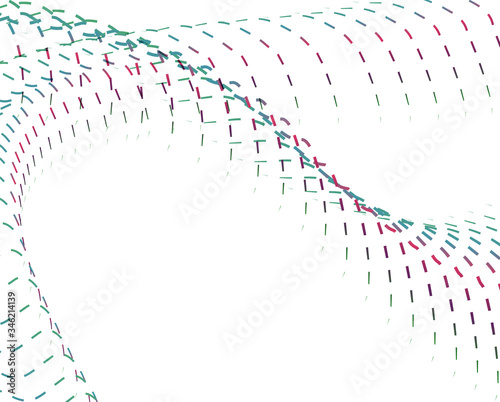Abstract background blend wave line design for Wallpaper, Banner, Background, Card, Book Illustration, landing page