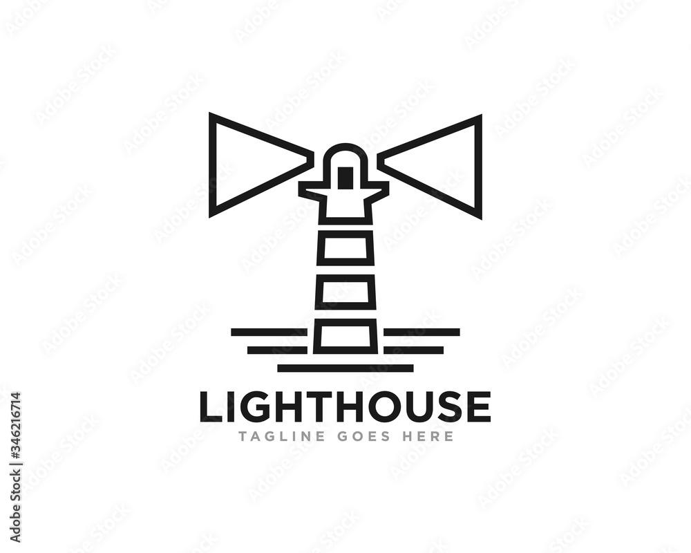 Lighthouse Logo Icon Design Vector Lighthouse Logo Icon Design Vector