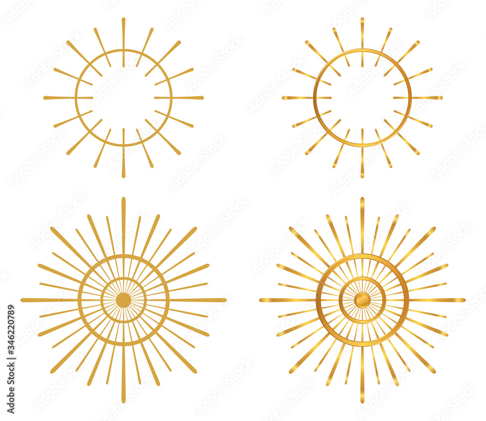 後光 光背 イラスト素材 Stock Vector Adobe Stock