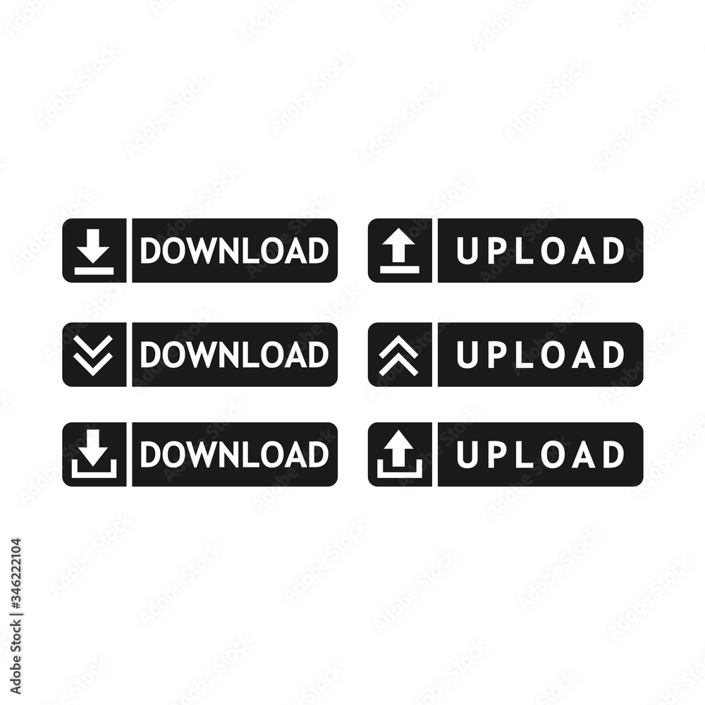 upload bar vector icon in trendy flat style upload bar vector icon in trendy flat style