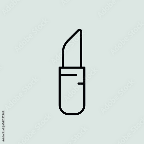 pomade outline icon for web and mobile app on white background, vector symbol