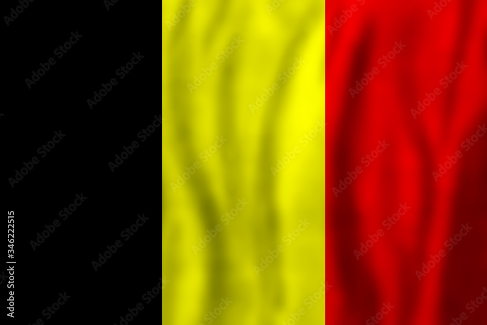 Obraz premium Belgian flag Background. Education and business