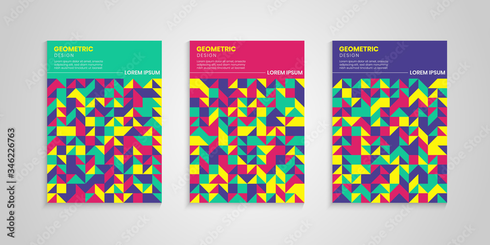 Colorful Geometric Covers Background Set