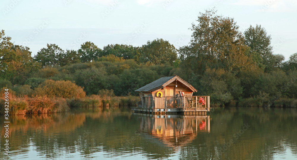 Obraz premium Cabanes sur l'eau