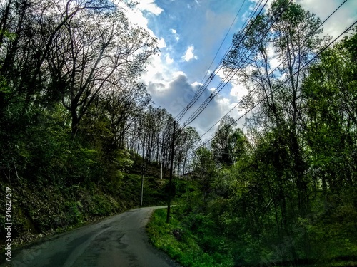 road in the mountains