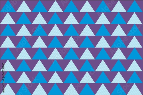 Seamless Geometric Triangles Patterns