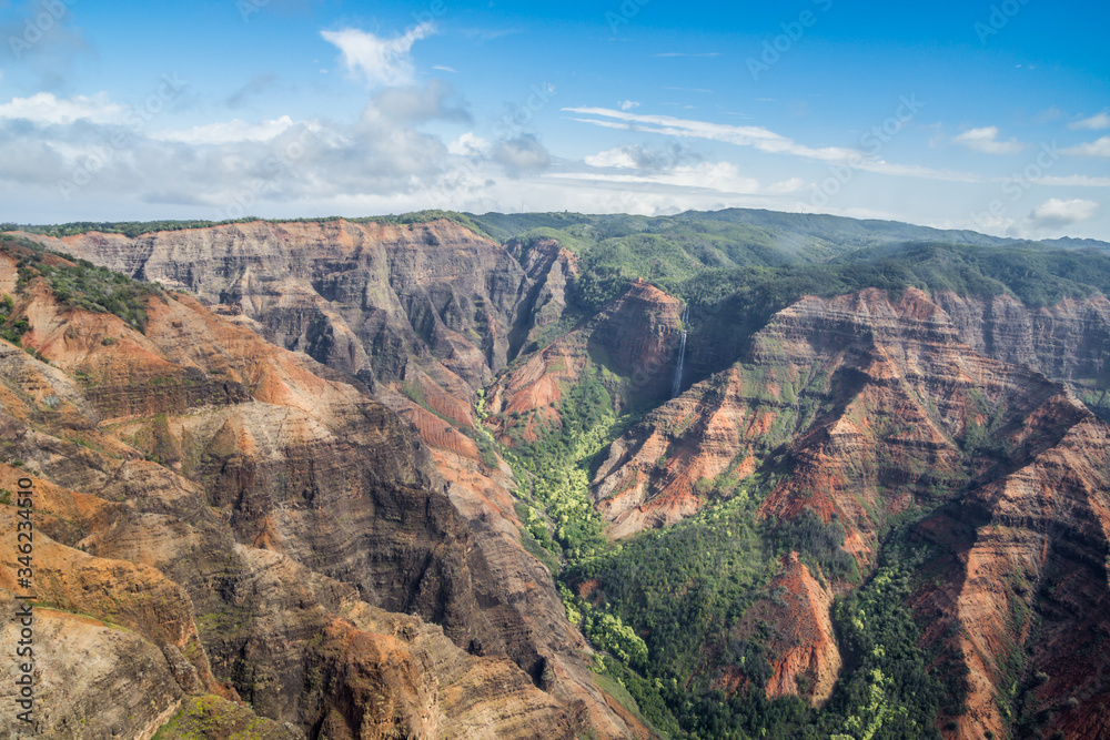 Waimea Canyon and Koke’e State Park in Kauai, Hawaii