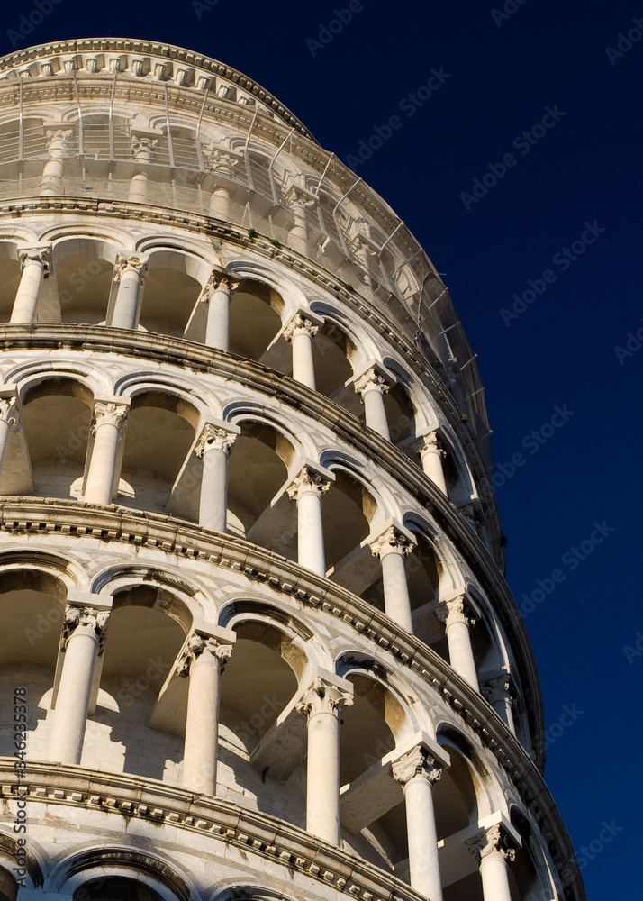 Piazza dei Miracoli, Krzywa Wieża w Pizie - Toskania, Włochy