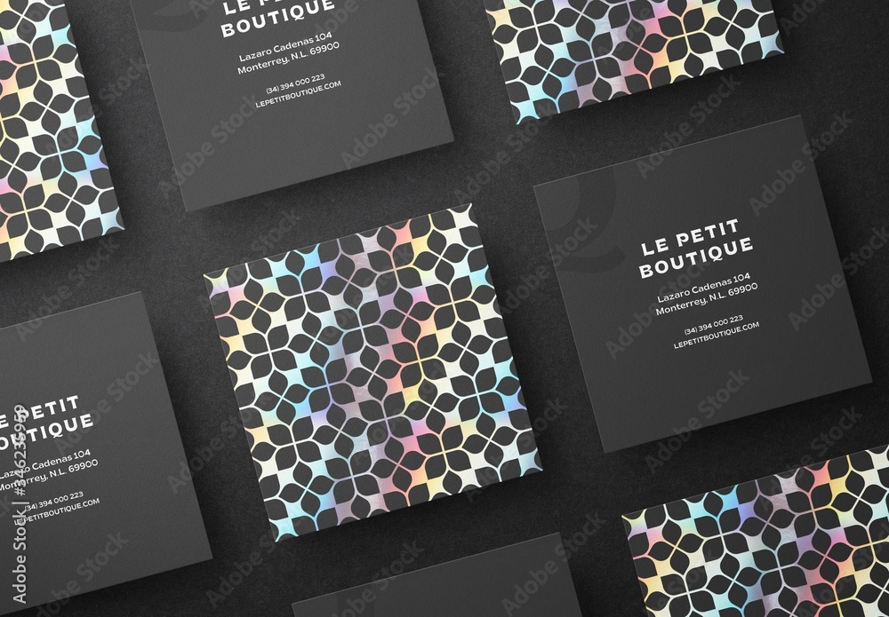 holographic business cards Holographic PVC Cards