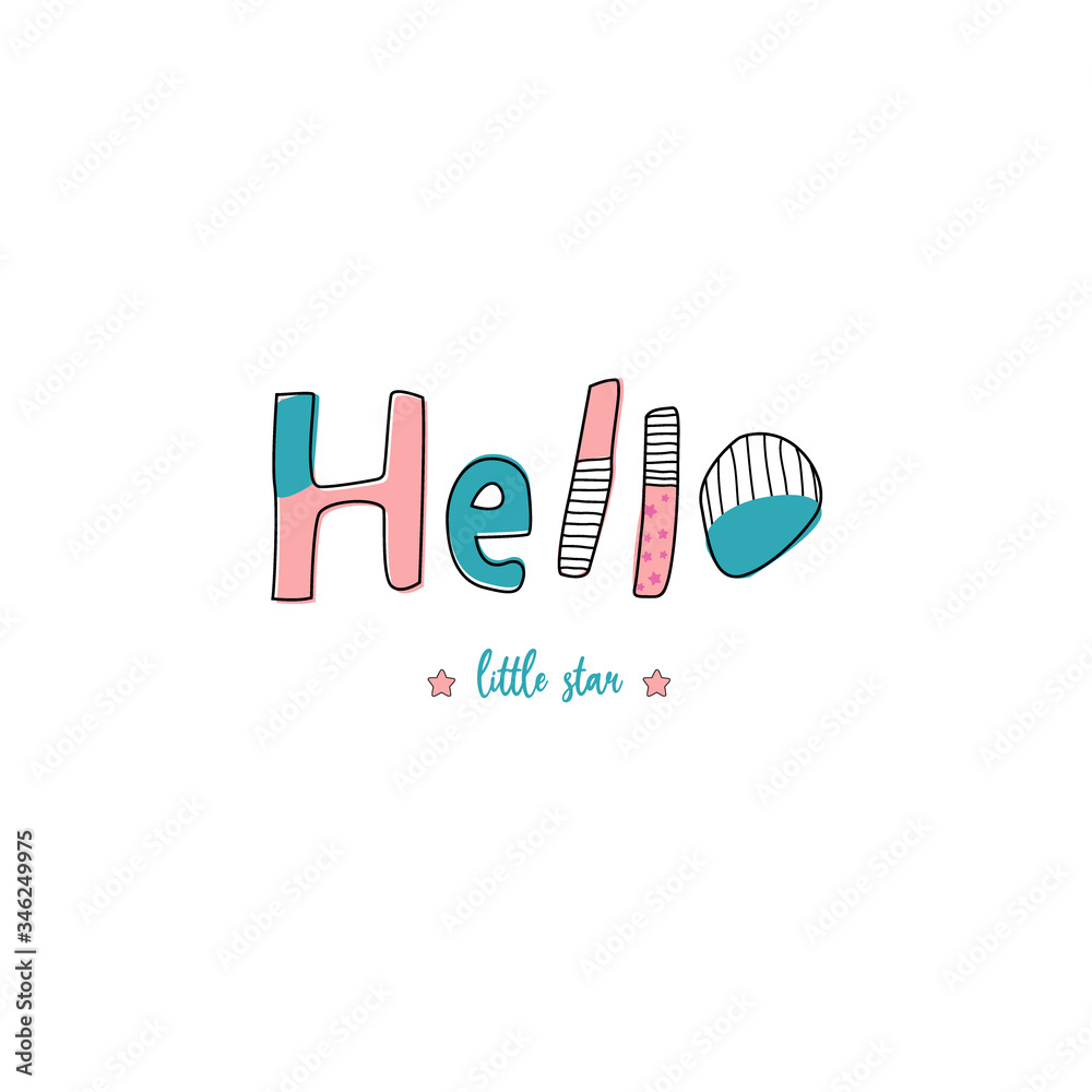 patch text line color rainbow star tee illustration art vector patch text line color rainbow star tee illustration art vector