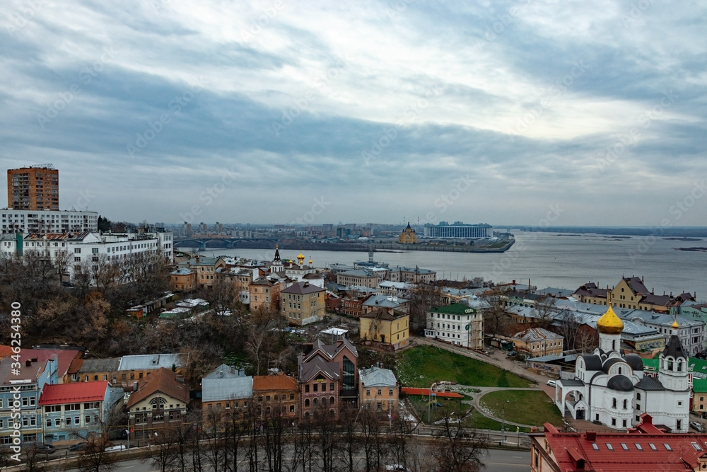 panorama of Russia Nizhny Novgorod