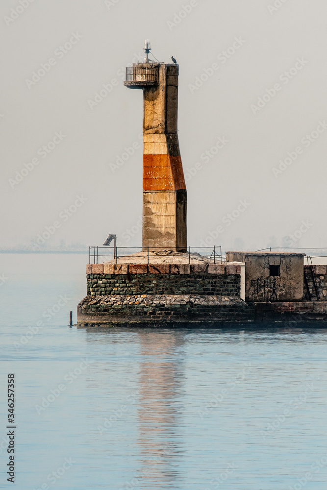 Lighthouse of Thessaloniki port, Greece