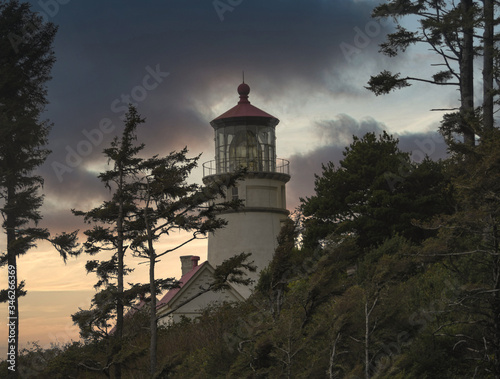 Hereto Head Lighthouse In The Evening
