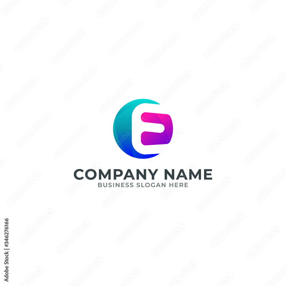 E safe modern abstract logo design template | E logo design template E safe modern abstract logo design template | E logo design template