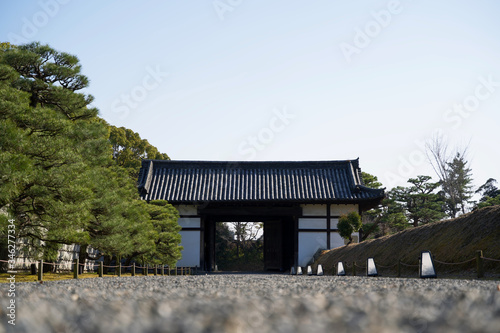 traditional japanese gate of a castle © Marcel