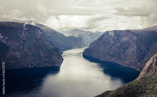 Fototapeta Naklejka Na Ścianę i Meble -  fjord norway