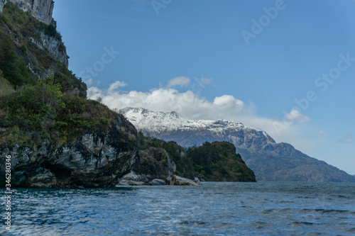 Marble Cathedral at Chelenko Lake, Chelenko is a word that means lake of the tempests.
This like is part of Chile and Argentina, it is the biggest lake in Chile and the second in Southamerica. photo