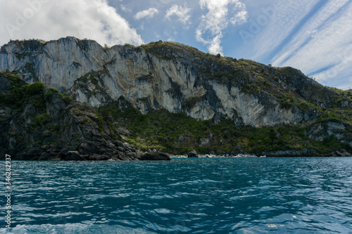 Marble Cathedral at Chelenko Lake, Chelenko is a word that means lake of the tempests.
This like is part of Chile and Argentina, it is the biggest lake in Chile and the second in Southamerica. photo