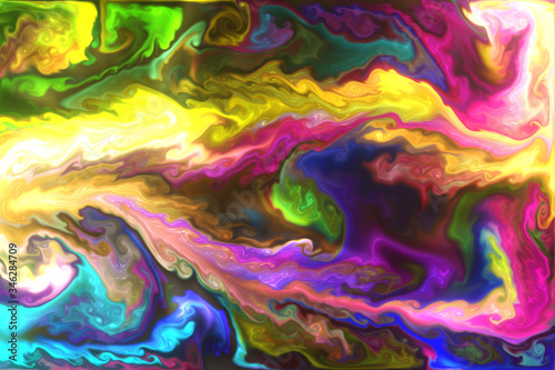 abstract colorful background with bubbles