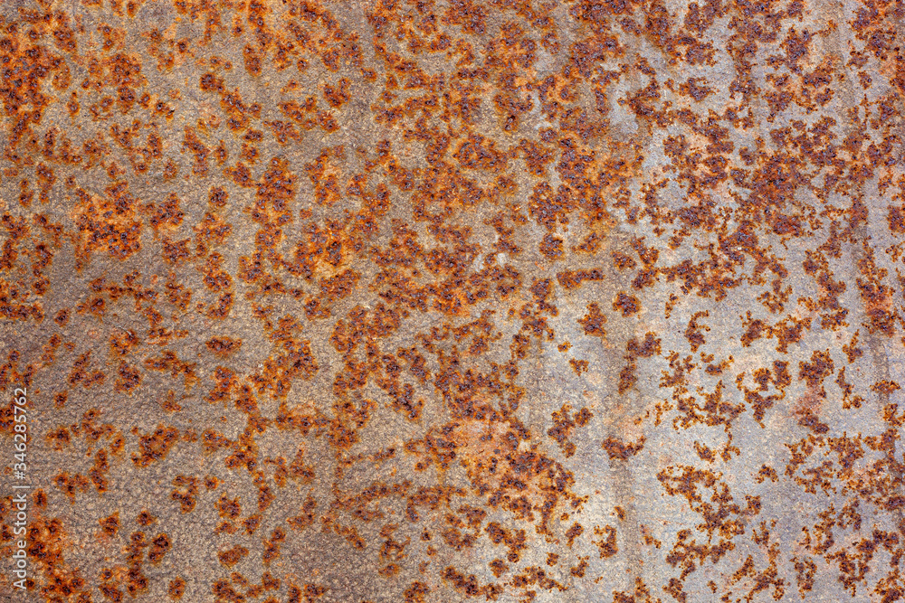 rusty metal background