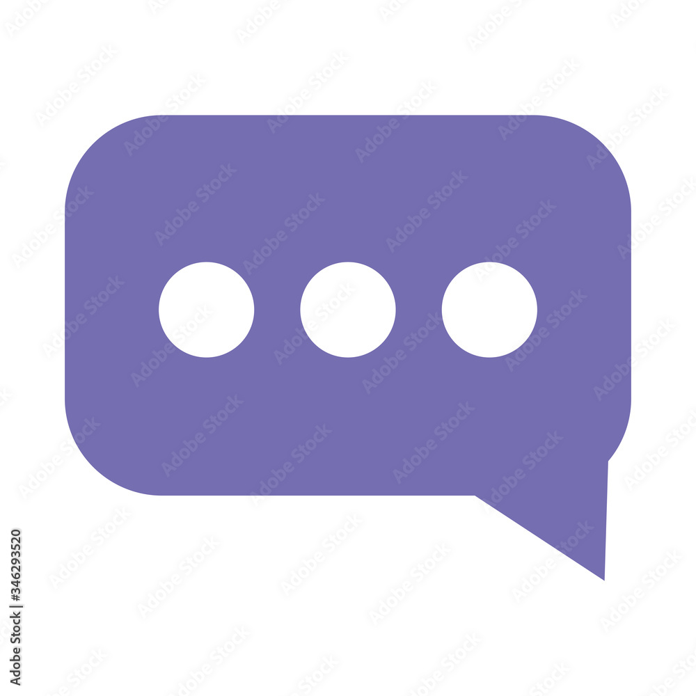 talk bubble sms message communication isolated icon design