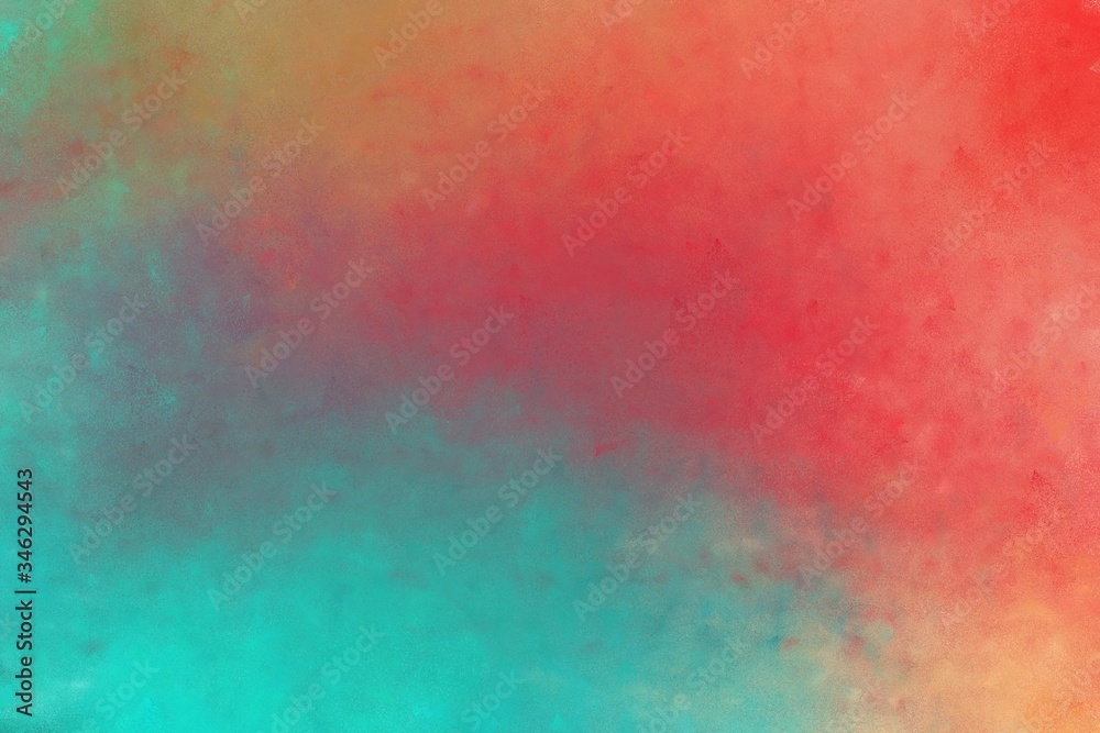 beautiful abstract painting background graphic with indian red, light sea green and slate gray colors. can be used as poster or background
