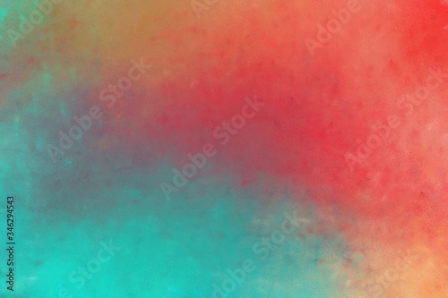 beautiful abstract painting background graphic with indian red, light sea green and slate gray colors. can be used as poster or background