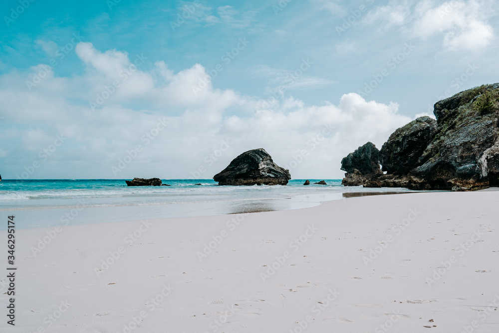 tropical island beach