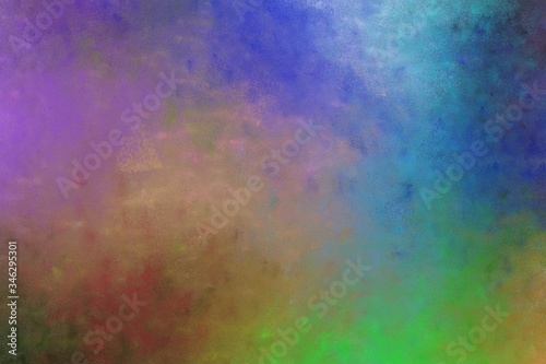 beautiful old lavender, dark olive green and slate blue colored vintage abstract painted background with space for text or image. can be used as poster or background